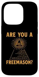Are You A Freemason? Masonry Design Stonemasons Case for iPhone 14 Pro