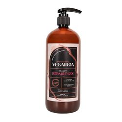 VEGAIROA. Repair Plex Shampoo Extreme repair moisture and nutrition free inclined vitamins and minerals for chemically treated hair content 1000 ml