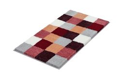 Kleine Wolke Tapis de Bain en polyacrylique, Terre Cuite, 70 x 120 cm