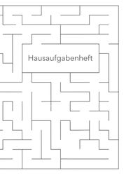Hausaufgaben+ Labyrinth: Für Schüler*innen der Mittelstufe – Schulplaner mit wöchentlichen Fakten und Formeln