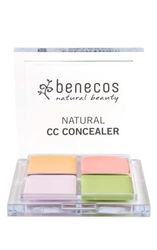 Benecos - Cosmétiques Naturels - Correcteur Cc - Crémeux - Correctif - sans Talc - Vegan - Beige/Vert/Rose/Violet