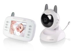 TopCom Moniteur Digital Vidéo pour Bébé Blanc