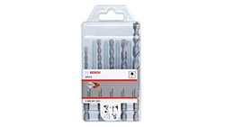 Bosch Professional 5 pces. Jeu de Forets à Béton HEX-5 (pour le Béton, Ø 4/5/6/8/10 mm, Accessoires Perceuse à Percussion)