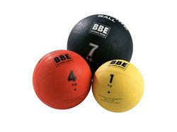 Performance Health Medecine Ball, Max Grip 1 Kg, Balles d'entraînement multifonctions en caoutchouc, S'utilisent pour une multitude d'exercices