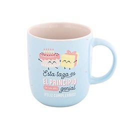 Mr. Wonderful Tasse d'anniversaire, multicolore, standard