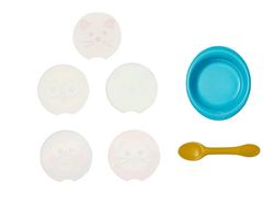 BABY born voedingsset voor poppen met bord, lepel en 5 maaltijdfoto's, 835029 Zapf Creation