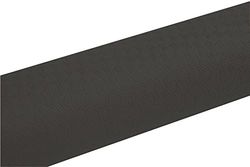 PRONAPPE - Réf. R800634I - Carton de 16 nappes jetables en papier gaufré - Rouleau de 6 M de long et 1,18 M de large - Gaufrage unique, esthétique et profond - Couleur noire