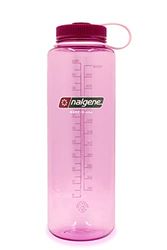 Nalgene Sustain Tritan BPA-vrije waterfles gemaakt van materiaal afgeleid van 50% plastic afval, 50 oz, brede mond, Cosmo