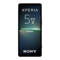 Sony Xperia 5 V, 6.1 Pulgadas, 21:9, HDR OLED, 120Hz, Distancia Focal Triple con Sensor Next Gen& ZEISS, Android 13, SIM Libre, 8GB RAM, 128GB Almacenamiento, Dual SIM Híbrida1