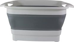 C.A.O. - Bassine rétractable 9 litres en Polypropylène/TPR - Longueur 32,5 cm - Largeur 38,5 cm - Hauteur 18 cm (dépliée) - 7 cm (pliée)