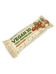 Vegan 30 Protein Bar Chocolate - 24 x High Protein Bars 35g with no Added Sugar, 30% Protein Content, Delicious Snack for a Plant-Based Diet & Palm Oil-Free