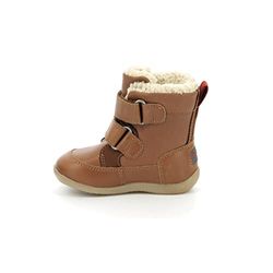 KICKERS BAMAKRATCH, Stivaletto Unisex-Bambini, Camel, 22 EU