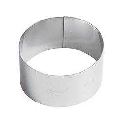 Paderno World Cuisine RVS Mousse Ring, 3-1/8IN x 1-3/4IN