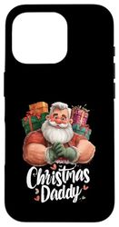 Christmas Daddy Thicc Buff Santa Case for iPhone 16 Pro
