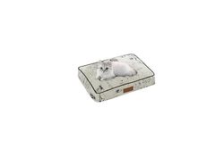 Ellie-Bo Voyager hondenbed voor 61 cm lange hondenkooi of hondenbox, maat S, 56 x 41 cm, crèmekleurig