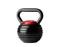 Nilox Kettlebell Regolabile in Acciaio, Peso Regolabile da 2 a 18 kg, Impugnatura Salda, Piastre in Acciaio Resistenti alla Corrosione, Attrezzo da Palestra per Allenamento Forza e Cardio