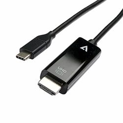 Videoseven USB-C naar HDMI-kabel, 2 m, zwart