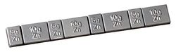 KS Tools 100.4126 Balanceergewichten voor aluminium velgen, verzinkt, 4 x 5 g en 4 x 10 g, 50 stuks