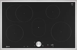 Neff, T58STF1L0 Induction Hob with Twist Pad Control N90 Width 80 cm Black with Frame