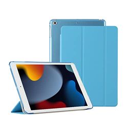 HUEZOE Funda para iPad de 9.7 Pulgadas 2018/2017 – Funda Protectora Ultrafina de Piel sintética Plegable con Soporte Protector de Apagado y Encendido automático para iPad de 9.7 Pulgadas 6ª