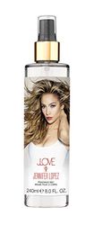 Jennifer Lopez JLove Body Spray, 240ml Fine Fragrance from an Approved Stockist