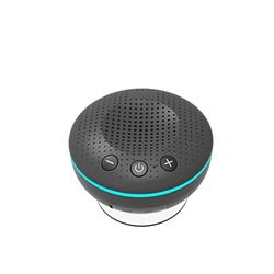 WE Altoparlante Bluetooth IPX7 Waterproof, RMS 5W, batteria ricaricabile con autonomia di 4-6H, microfono integrato, funzione kit mano libera, con luce colore