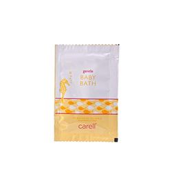 Carell Baby Bath - Bath Wash for Baby - Box of 100 Sachets (100 x 7ml) - Dermatologically Tested, Colour and Fragrance Free