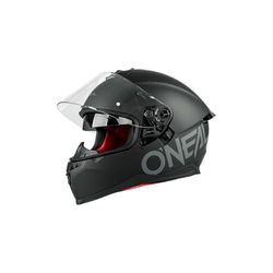 O'NEAL | Motorcykelhjälm | Enduro Adventure Street | Säkerhetsstandarder DOT och ECE 22.05, ABS skal, integrerat solskydd | Challenger hjälm Flat | Vuxna | Svart | Storlek M