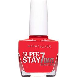 Maybelline New York Superstay 7 Days Smalto Effetto Gel, 490 Hot Salsa