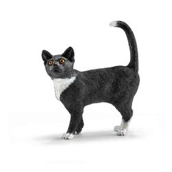 schleich 13770 katt, stående, för barn från 3+ år, Farm World – leksaksfigur