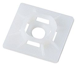 ANCOR Cable Tie Mount 10 Screw Natural 100PCS DAN-1231, Other, Multicolor, One Size