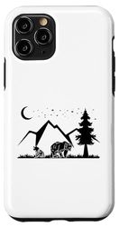 Carcasa para iPhone 11 Pro Elijo el oso divertido Un viaje en el bosque