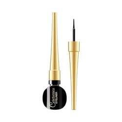 Eveline Cosmetics Eyeliner Ultra-Précis en Flacon - Noir, Série Célébrités, Haute Tenue et Stimulation de la Croissance des Cils