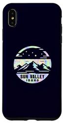 Carcasa para iPhone XS Max Diseño montañoso de Sun Valley, Idaho, Sun Valley ID