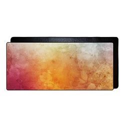 Bonamaison, Rectangle Digital Printed Gaming Mouse Pad for Gamers, Non-Slip Base, for Office and Home, Single Player Games L, Size:90 x 40 cm