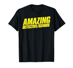 Increíble regalo para fans de Detective/Genius, ganador del atraco de Halloween Camiseta