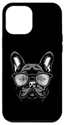 iPhone 13 Pro Max French Bulldog Dog Head Cool | Funny Animal Portrait Case