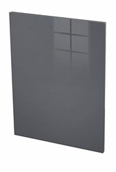 Berlioz Creations keukenrek 60 x 16 x 70 cm Hoogglanzend grijs