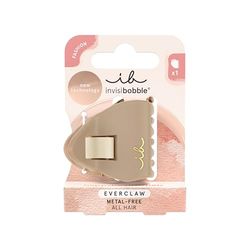 invisibobble EVERCLAW S Too Faced (1 pezzo) - Piccola clip per capelli senza metallo con effetto opaco e lucido, per donna, parrucchiere e uso quotidiano, alternativa versatile ai fermagli per capelli