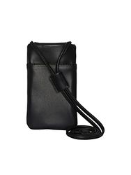 Pieces Women's Pcbella Padding Phone Bag, Black, Keine Angabe