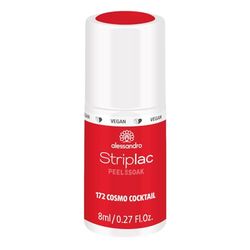 alessandro Striplac UV-nagellack Cosmo Cocktail – skonsamt och långvarigt – enkel borttagning tack vare Peel-Off-tekniken – vegansk och djurförsöksfri – 8 ml