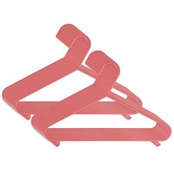 Bieco - Cabides infantis, cores lisas rosa tamanho: 16 Stück