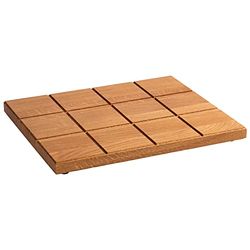 APS 759 SQUARE - Tavola da buffet GN 1/2, in rovere oliato, 32,5 x 26,5 x 2,5 cm