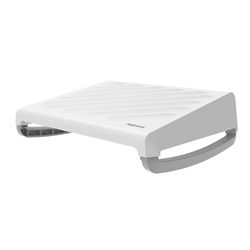 Fellowes Ergonomic Foot Rest - Breyta Adjustable Under Desk Foot Rest Stool for Office & Home - 100% Recyclable - 5 Year Warranty - White