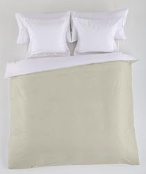 FUNDA NORDICA omkeerbare blancopiedra - Cama de 90 (1 stuk) - 50% Algodón / 50% polyester - 144 Hilos Gramage: 115