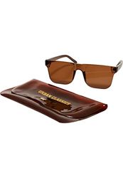 Urban Classics Zonnebril Honolulu met Case Unisex zonnebril bruin, bruin, One Size