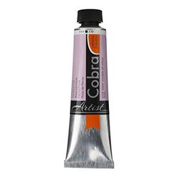 Cobra Artist Tube de couleurs à l'huile mélangeable à l'eau 40 ml Rose persique 330 - Opaque Haute pigmentation Sans solvants Haute résistance à la lumière