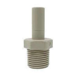 Fluidfit HCJ1/2 N04G HCJ adapter op schacht NPTF, 1/2 inch, slangsnijder, 1/2 inch, 25 stuks