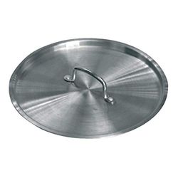 Vogue Aluminium Saucepan Lid 12 cm, Aluminium, Compatible with Saucepan K973 (Sold Separately), K473