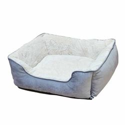 Nobby Lit Confortable rectangulaire Classic TOFA Gris/Beige L x l x H : 70 x 60 x 20 cm